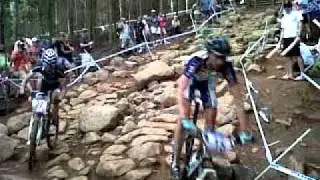Burry Stander Wipes-out in the Rock Garden