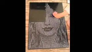 Taylor Swift Domino Art Time Lapse