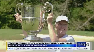 Tennant edges Port to win 59th U.S. Senior Women's Amateur in Point Clear