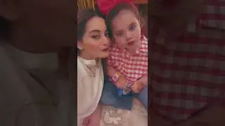 Aiman khan latest video | Aiman khan daughter turns birthday