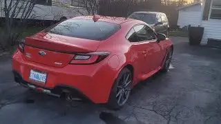 2023 Subaru Brz Sport-Tech Cold Start & Revs