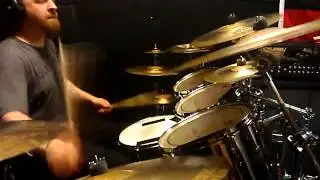meshuggah soul burn drum cover
