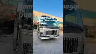 Luxury minibus from China, Hongqi Guoyue#luxury #hongqiguoyue #hongqi