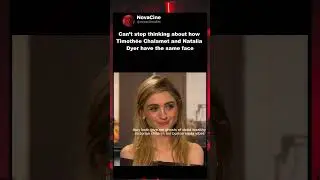Fans Keep Noticing the Similarity Between Timoth&eacute;e Chalamet and Natalia Dyer #st5 #nancywheeler