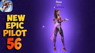 Mech Arena: Robot Showdown - Gameplay Walkthrough  Part 56 - New Epic Pilot Rosa(iOS,Android)