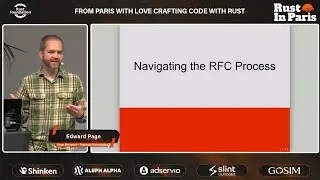 A Primer on Rust RFCs &mdash; Ed Page at Rust in Paris 2025 🦀 Conf