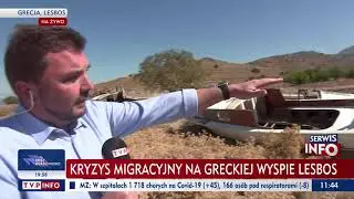 Kryzys migracyjny na greckiej wyspie Lesbos
