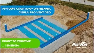 Płytowy gruntowy wymiennik ciepła (GWC). Darmowa energia ciepła i chłodu z gruntu.