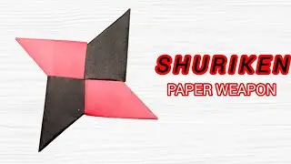 Easy Paper NINJA STAR Tutorial 🥷|| How to Make a Paper Shuriken