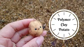 Polymer Clay Kawaii Potato Tutorial. Kawaii Patata Porcelana Fr&iacute;a.