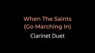 Easy Clarinet Duet: 