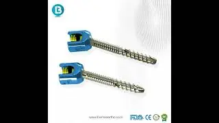 Fenestrated Polyaxial Screw &ndash; Dual Thread | Pedicle Screw System | Spine Implant | Biomedortho