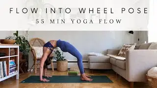 Flow into Wheel Pose | 55 min | Yoga with Veronika