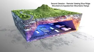 Second Session - Remote Viewing Blue Ridge Mountains & Appalachian Mountains Range