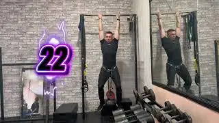 34 подтягивания с весом 34,5 кг! Челлендж на др! 