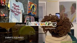 AM:PM ART GALLERY ART EXHIBITION + NYC VIBES & Emmy Squared 🖼️📸 ❤️