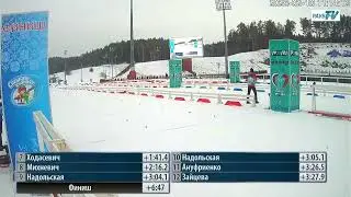 10 45 , спринт, женщиныОткрытый Чемпионат Республики Беларусь по биатлону