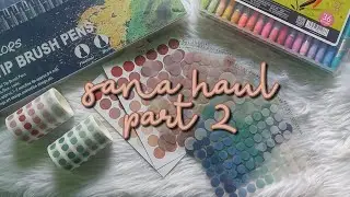 SANA HAUL | shopee quarantine stationery haul philippines || journeyinbullets