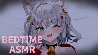 【ASMR】comfy bedtime whispers with your girlfriend [sleep aid]