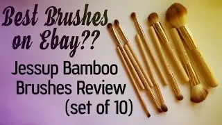 BEST BRUSHES ON EBAY!? | Jessup Bamboo Brushes Review