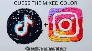 Guess the Logo | Logo Color Mixing | How to create a New Color 