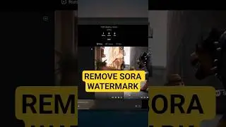 How to Remove SORA Video Watermark for FREE
