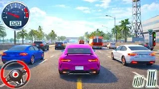 New Pink Colour Mercedes-AMG GT Car Driving Games | Taxi Simulator 2026 | HD Driving Gameplay 