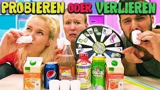 KAROTTEN COLA! EKLIGE DRINKS MIXEN +TRINKEN Probieren oder Verlieren Challenge KAAN VS KATHI VS NINA