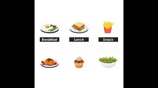 Vocabulary(meals in English)     #learningenglish #learningonline #meal #Learning English with Selda