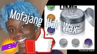 How To: Apply Hair Wax | Mofajang Hair Wax | Natural Hair Wax