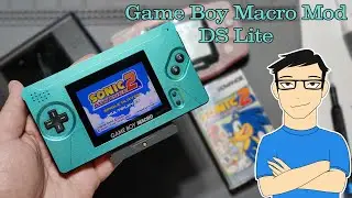 Game Boy Macro Mod from DS Lite