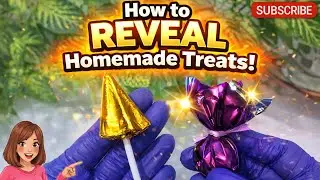 How to Reveal Homemade Treats | Sweet Surprise 🍭🍬🍡 #youtubevideo #chocolate #asmr