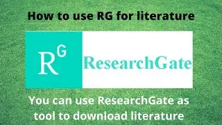 How to Use ResearchGate for Literature