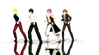 [MMD] Fairy Tail Boys Numa Numa [Fairy Tail]