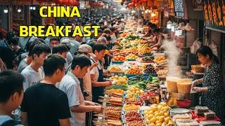 Chinese Xiaobanqiao Market Breakfast: Popcorn, Grilled Tofu & Yunnan&rsquo;s Tastiest Street Food!