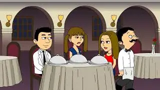 Stephanie Misbehaves At the Restaurant/Grounded(My First Stephanie Gets Grounded Video)