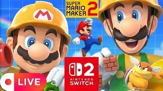 Uncleared 2022 Levels then Super Expert (No Skips) | Mario Maker 2 Live | SWITCH 2