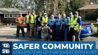 Sweat with a Vet program helps fight overgrown properties