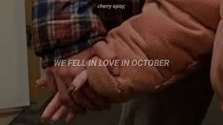 we fell in love in october (boy ver.) | cherry spicy
