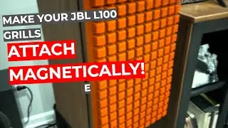 JBL L 100 Magnetic Grill Install Short