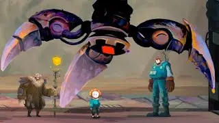 OUT OF LINE - Escape the Huge Corrupted Machines in this Beautiful Cinematic Platforming Adventure!