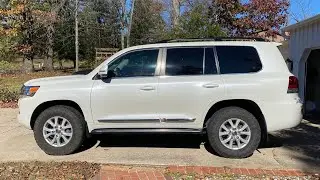 Land Cruiser 200 Series - Eibach Pro Truck Lift Stage 1 Installed
