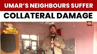 Pulwama Bomber's House Demolished, Neighbours Suffer Collateral Damage in Punitive Blast