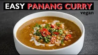Vegan Panang Curry Recipe | HOW TO MAKE VEGAN KAENG CURRY (พะแนงหมู)