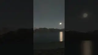 Pangong lake - a night view