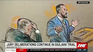 Jury deliberations continue in Giuliani trial