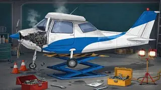 Plane Repair Emergency! 🛠️✈️ | Fix for the Broken Aircraft | Fun Animation