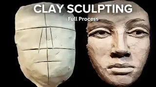 How to Sculpt a Human Face with Clay | Step-by-Step Tutorial