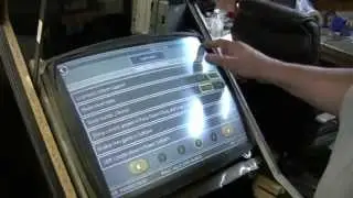 #254 Merit MEGATOUCH RUBY Arcade Game and also CALIBRATION of touchscreen! TNT Amusements