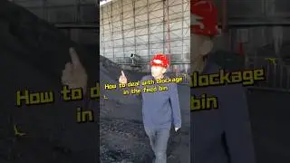 #conveyor #mixingmachine #coalblendingmachine #chinesefactory #blockageinthefeedingbin